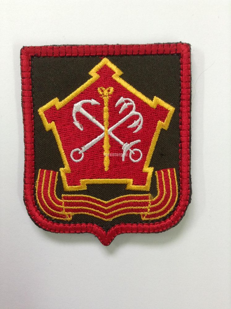 Артикул: tov_9999 Шеврон вышитый Западный ВО (серый фон)